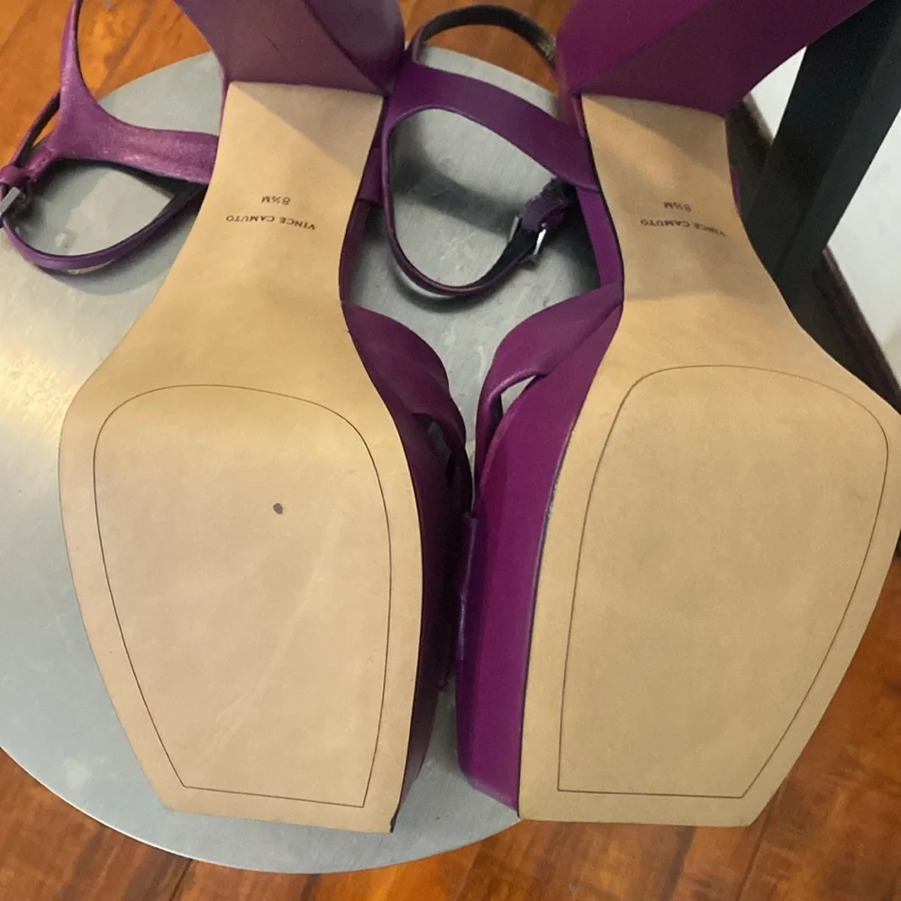 NEW VINCE CAMUTO STEFANEY PLATFORM SANDALS